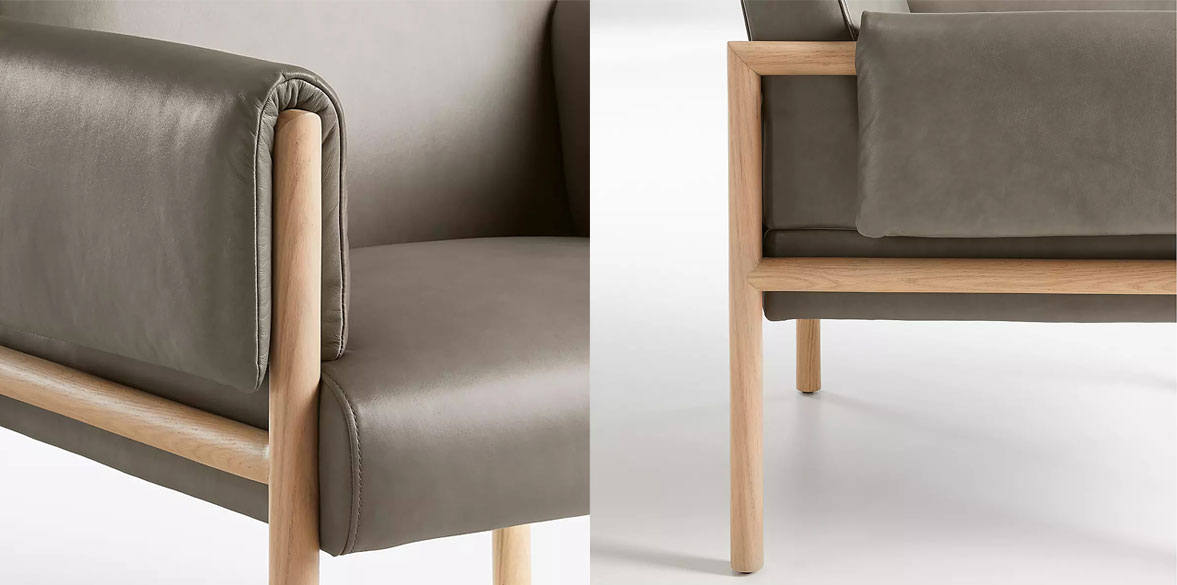 来自建筑灵感的直角线条椅子(图3)